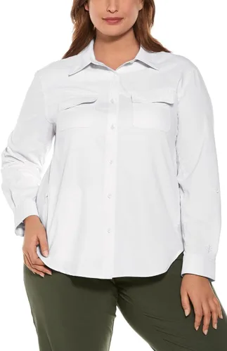 Vista 3 de Coolibar Camiseta de viaje Mylitta UPF 50+ para mujer - Protección solar