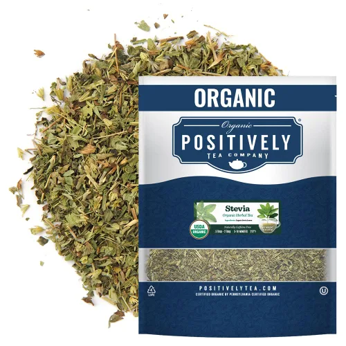 Vista 40 de Bolsas de hojas sueltas para té. Orgánicas por USDA. Positively Tea LLC.