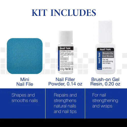 Vista 5 de Nail Tek Kit de Reparación de Uñas Kit de reparación de uñas para uñas rotas