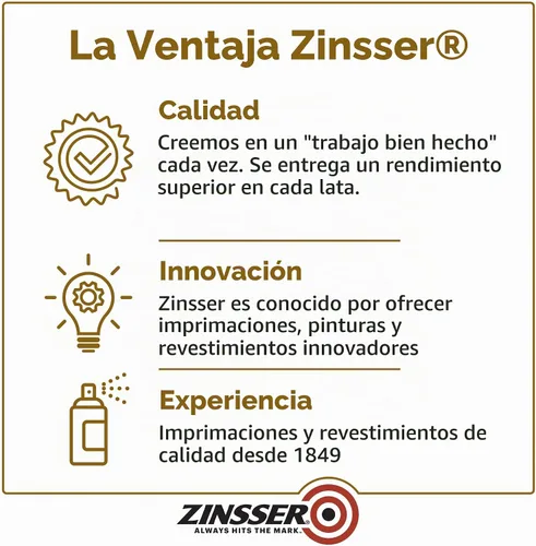Vista 8 de Zinsser 3608 Imprimador en aerosol para cubrir manchas, de base de aceite, 13 onzas, blanco Zinsser Cover-Stain spray, 13oz. Oil-base