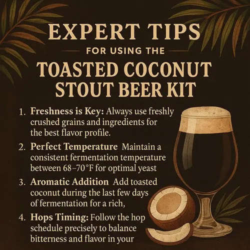 Vista 3 de Label Peelers Kit de Cerveza Roja de Coco Tostado - Extracto