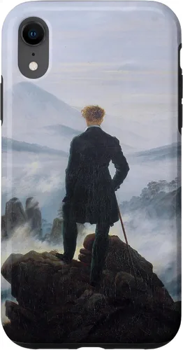 Vista 25 de The Wanderer Above The Sea of Fog - Caspar David Friedrich Case for iPhone 17