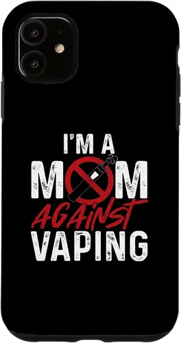 Vista 8 de I'm a Mom Against Vaping Cigarrillo electrónico Funda Vape Vaper para iPhone 17