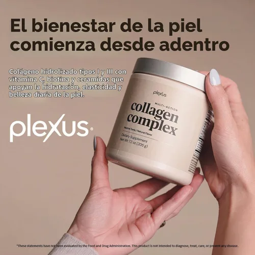 Vista 4 de Complejo de colágeno multiacción Plexus, 7.2 oz Fórmula para piel
