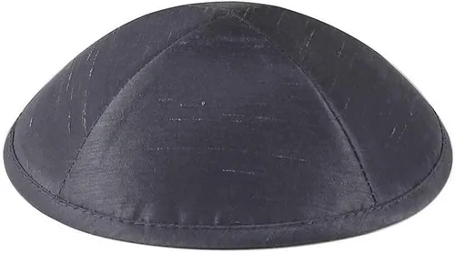 Vista 7 de Zion Judaica Deluxe Raw Silk Kippot Paquetes a granel o kipá individual incluye clips gratis