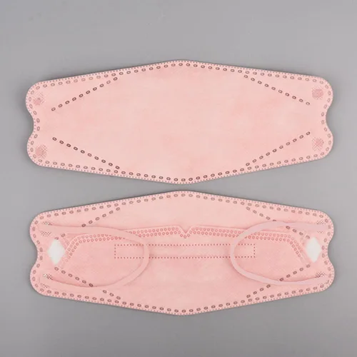 Vista 3 de Paquete de 20 mascarillas KF94 negras empaquetadas individualmente, unisex, filtros de 4 capas para adultos y mayores, coloridos
