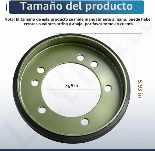 Vista 5 de 5-3103 Disco de accionamiento con forro compatible con cortacésped Sn-apper 7600135YP 5-7337 5-7423 7053103 76-014 7600135