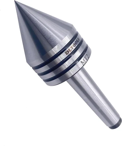 Vista 3 de DLTOOLS MT2 Heavy Duty Live Bearing Tailstock Metal Herramienta de torno de madera