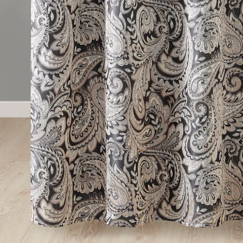 Vista 6 de Cortina de regadera Jacquard de poliéster Aubrey