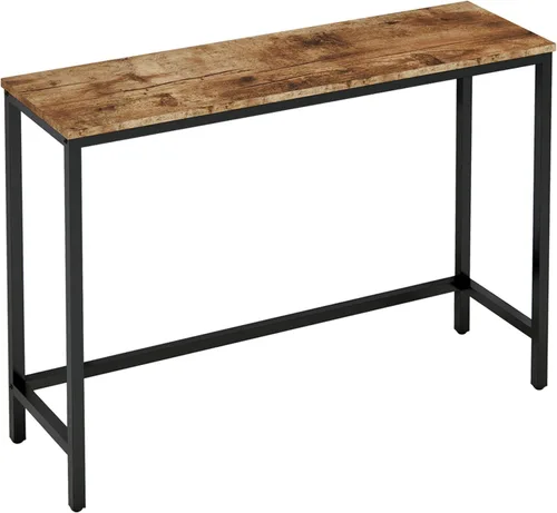 Vista 10 de Timberer Mesa de consola de 39.4 pulgadas, mesa de entrada de pasillo, mesa de sofá detrás del sofá, para sala de estar, entrada, fácil montaje