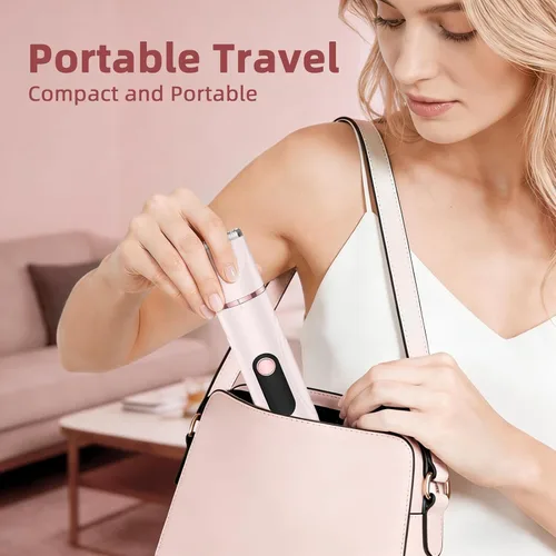 Vista 7 de Bikini Trimmer for Women, Nose Hair Trimmer, Painless Electric Razor, Smooth Facial Hair Remover, Body Hair Trimmer for Legs and Armpit