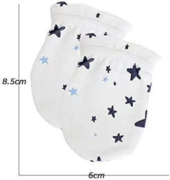 Vista 5 de Baby 10-Piece Caps and Mittens Set Baby Gloves Baby Hats