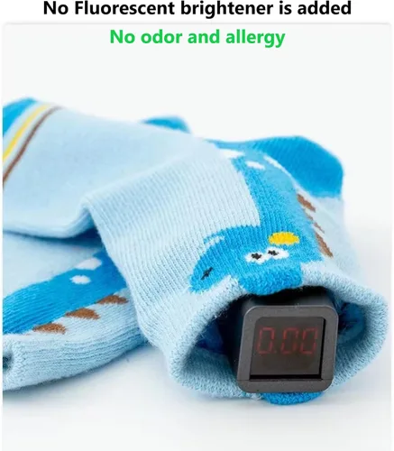 Vista 3 de YIPINU Calcetines de dinosaurio para niños y niñas de 1 a 3 años y 9 a 12 años, paquete de 5 calcetines de regalo para niños