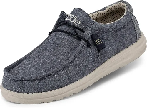 Vista 8 de Hey Dude Wally Chambray para hombre Baja Beachcomber