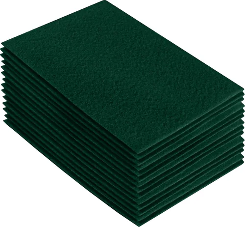Vista 215 de FabricLA Hojas de fieltro acrílico para manualidades, cuadrados de fieltro precortados suaves de 4 x 4 pulgadas (3.9 in x 3.9 in), utiliza hojas