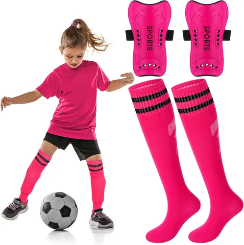 Vista 17 de Syhood - Espinilleras y calcetines de fútbol para niños pequeños y jóvenes, almohadillas protectoras ligeras para espinillas para niños de 3-5