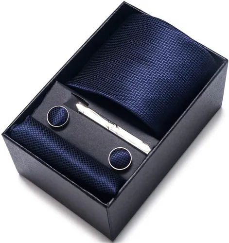 Vista 5 de Corbatas para hombres y hombres, corbatas de seda, corbatín de bolsillo, cuadrados, clips de barra, pasador de solapa, corbata de corbatas