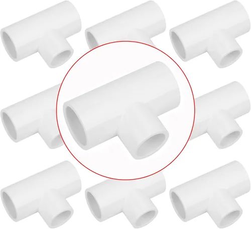 Vista 16 de Paquete de 10 aumentadores/reductores de PVC de 3/4" x 1/2" codo de 90 grados (enchufe x zócalo) Schedule 40 PVC Slip Reductor 90° Codo Accesorios