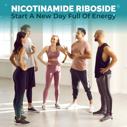 Vista 7 de Organic Cadane Suplemento de ribósido de nicotinamida con L-carnitina, glicinato de magnesio, Ashwagandha, pimienta negra Apoyo para la salud