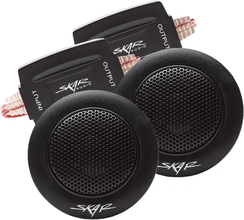 Vista 6 de Skar Audio TX-T - Tweeters de cúpula de seda de neodimio de 1 pulgada, 240 W, potencia máxima, par