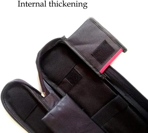 Vista 3 de Taichi - Bolsa de transporte de espada de doble capa, estuche de transporte de espada para artes marciales, bolsa de hombro de espada (doble capa)