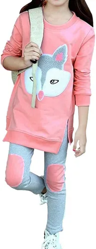 Vista 2 de TBUIALL Girl Back To School Outfit Toddler Clothes For Girls Dress Stylish Baby Boy Outfits Infant Christmas Gifts Newborn