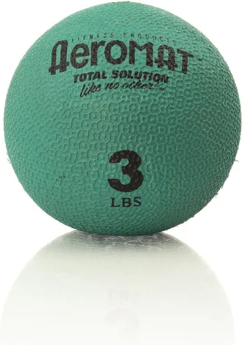 Vista 5 de Aeromat Superficie texturizada versátil de 3.5 pulgadas pequeña pelota ponderada para práctica de yoga/pilates Azul