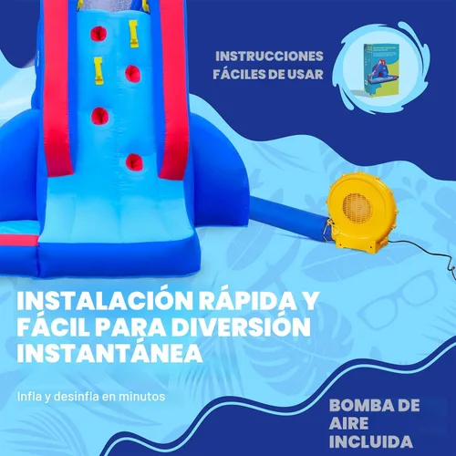 Vista 7 de Sunny & Fun - Parque inflable de tobogán acuático de lujo