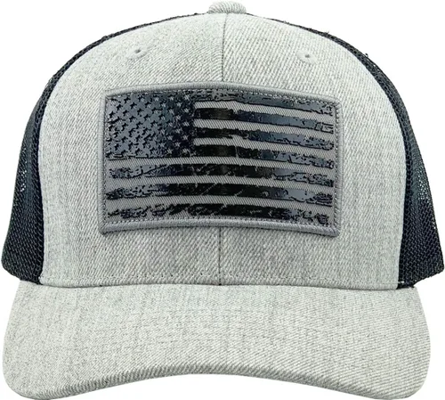 Vista 204 de KBETHOS Tactical Operator Collection USA Fishing Mesh Ballcap Flag Patch America Outdoors Trucker Baseball Cap