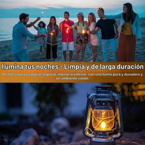 Vista 7 de Lámpara de aceite Firefly, usa combustible limpio, clean-128-c Fórmula de citronela
