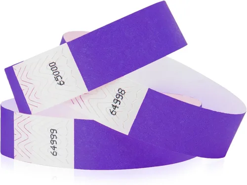 Vista 30 de WristCo Variety - Pack de pulseras de 3/4 pulgadas Tyvek, Paquete variado