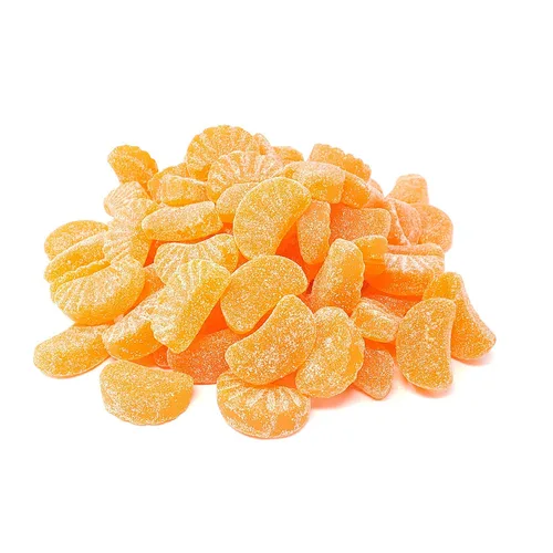 Vista 4 de Candy Retailer Caramelo de cuña naranja/limón rebanada 1 Lb