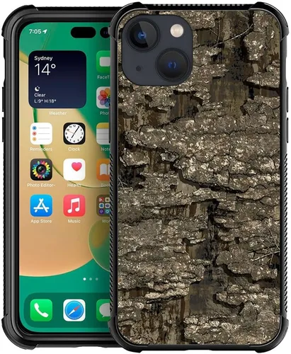 Vista 13 de Compatible con iPhone 13 Mini, diseño de H Art Cat Pattern, H Funda protectora de TPU resistente a arañazos y golpes para iPhone 13 Mini de 5.4