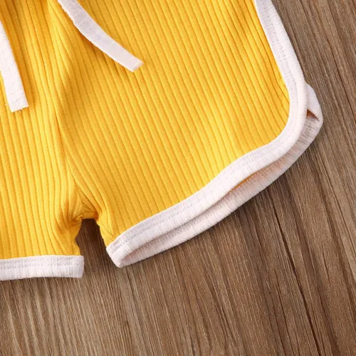 Vista 5 de VISGOGO Mameluco para bebés y niñas, monos sólidos, sin mangas, con cinturón, ropa de bebé, trajes