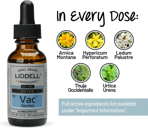 Vista 4 de Liddell Homeopathic Vacuna antitox, 1 onza