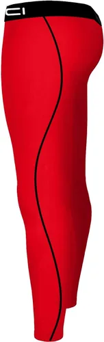 Vista 5 de Conjunto deportivo para correr para hombre, camisa de compresión + pantalones ajustados a la piel, manga larga, secado rápido, ropa deportiva