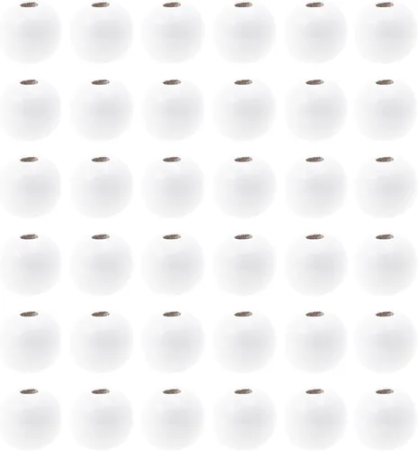 Vista 53 de Mandala Crafts - 2000 cuentas de madera redondas pequeñas de 6 mm para manualidades, suministros de macramé - cuentas de madera natural negra sin