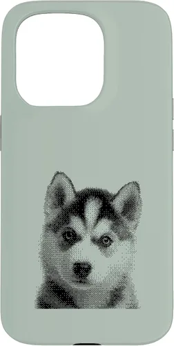 Vista 14 de Chic Husky Puppy for Dog Mom and Paw Parents Case for iPhone 16