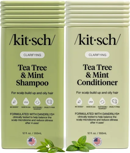 Vista 11 de Kitsch Rosemary & Biotin Shampoo and Conditioner Set – Made in USA