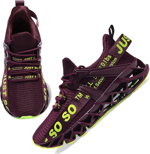 Vista 7 de Tenis antideslizantes para mujeres, tenis a la moda para correr