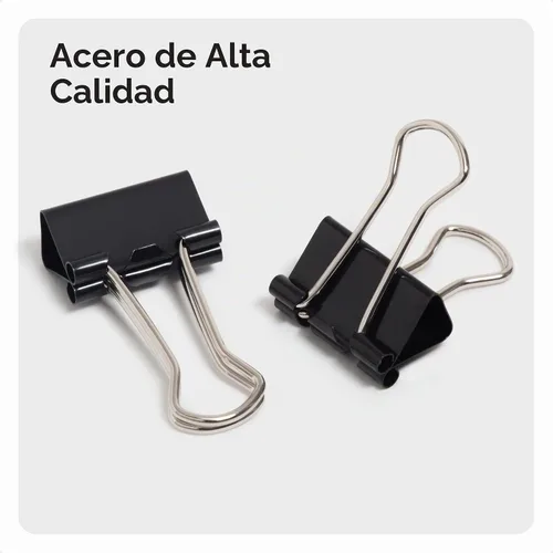 Vista 4 de U Brands Clips para carpeta, 144 unidades, 3/4 pulgadas, mini abrazaderas de papel, clips pequeños