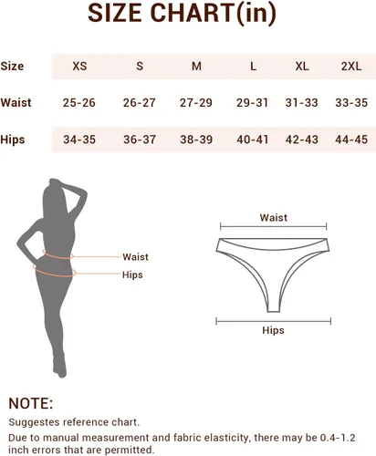 Vista 6 de Jo & Bette Paquete de 6 o 12 unidades de ropa interior de algodón para mujer, conjunto de lencería suave y sexy
