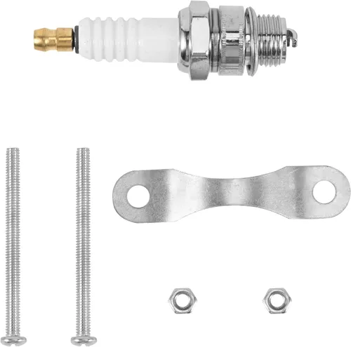 Vista 4 de Trkimal Kit de alto rendimiento CDI + bobina de encendido + bobina magneto + bujía para bicicleta motorizada con motor de 2 tiempos de 49 cc - 80 cc