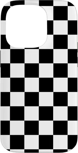 Vista 17 de Checked Chessboard Black Case for iPhone 17