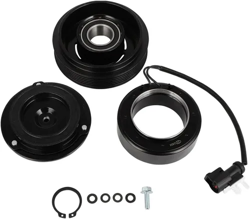 Vista 9 de cciyu Embrague del compresor de aire acondicionado 1993-1997 para Ford E-350 Econoline 7.3L 1993-1997 para Ford E-350 Econoline Club Wagon 7.3L