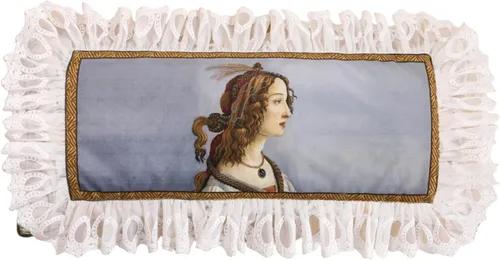 Vista 72 de patdrea Funda de almohada de terciopelo francés de diseño, 18 x 18 pulgadas Aviario