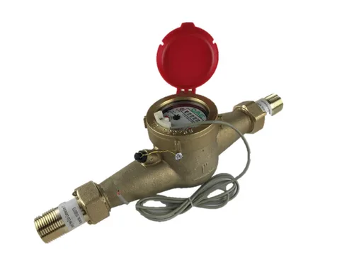 Vista 12 de DAE Medidor de agua caliente sin plomo MJ-75R NTEP, acoplamientos NPT de 3/4", salida de pulso, galón