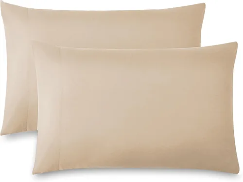 Vista 26 de Southshore Fine Linens® - Vilano® Springs - Par de fundas de almohada plisadas, color negro, estándar (Queen)