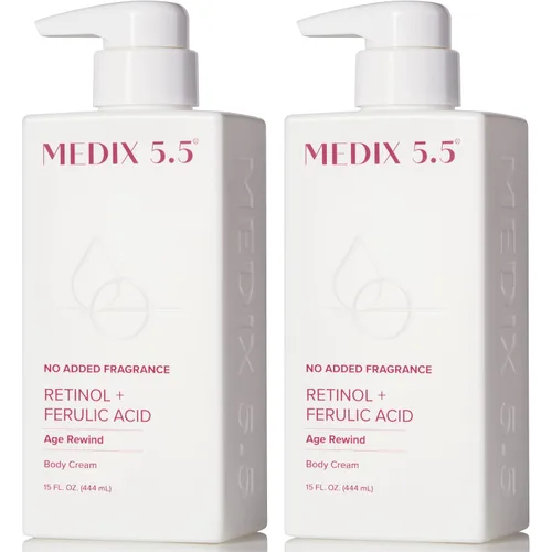 Vista 34 de Medix 5.5 Crema hidratante reafirmante con loción corporal de retinol Tratamiento para el cuidado de la piel crepey Crema corporal con retinol