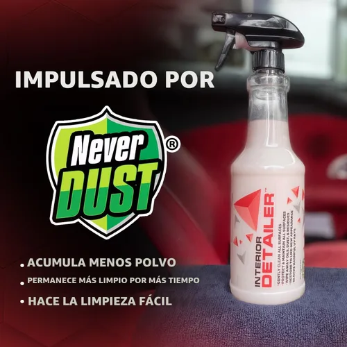 Vista 3 de MAXL® Spray limpiador de interiores para automóviles, tecnología NeverDust®